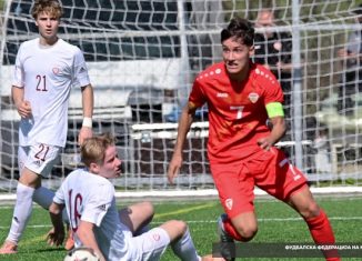 Maqedonia U-18 fiton miqësoren me Malin e Zi